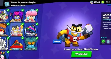 Conta de brawl Star com 5k de troféus