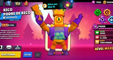 Conta de brawl Star com 5k de troféus