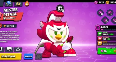 Conta de brawl Star com 5k de troféus