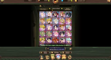 Contas Seven Deadly Sins (7Ds) 10M Cc Box