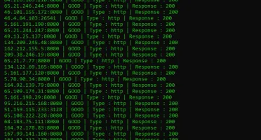 Proxy List (Atualizado Semanalmente)