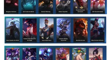 | Conta Wild Rift 285 Skins |