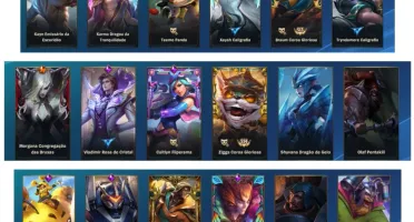 | Conta Wild Rift 285 Skins |
