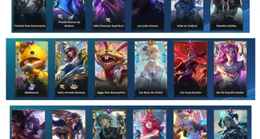 | Conta Wild Rift 285 Skins |
