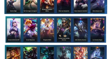 | Conta Wild Rift 285 Skins |