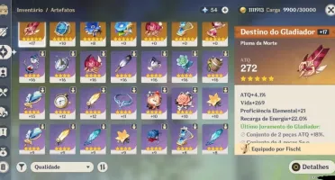 (14 char) VENTI, MONA, QIQI + ARMA 5** AR 40 - SERVIDOR NA