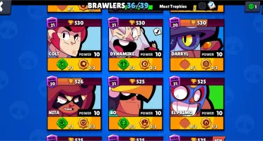 Conta brawl stars
