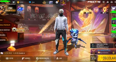 Conta básica com angelical azul