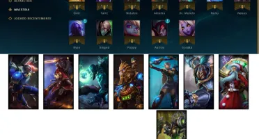 Conta de LOL 40 campeões / 8 skins / Bronze com Ryze Zumbi