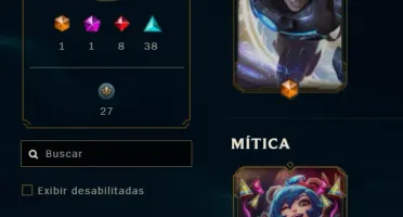 Pra sair rápido, conta com 100 skins platina, full acess