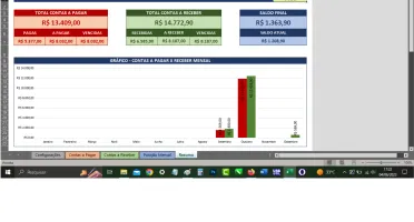 Planilha De Contas A Pagar E A Receber Atualizado 2026