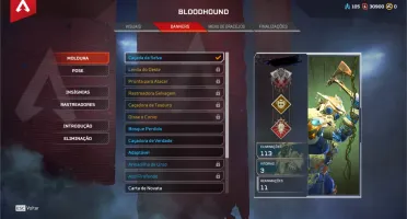 Conta Apex Legends com Herança BloodHound / Wraith