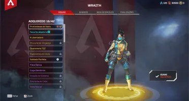 Conta Apex Legends com Herança BloodHound / Wraith