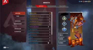 Conta Apex Legends com Herança BloodHound / Wraith