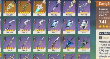 Genshin- Eula+Arma t5+Kazuha+Tighnari c1+arma t5