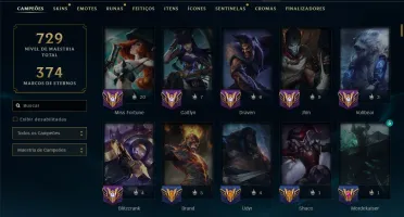 Conta Riot Completa Pc + Wild Rift R$ 1.017 Investidos