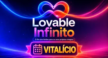 Créditos Lovable Infinitos, sem limite pra sua criação