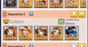 Conta nível 33 - Last War. Mais de 190M. Servidor 154_