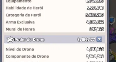 Conta nível 33 - Last War. Mais de 190M. Servidor 154_