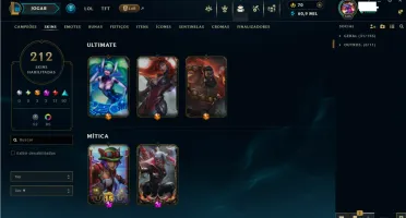 Diamante 4 ,200+ Skin 3 Ultimates,Brand Zumbi,240 Emotes Etc