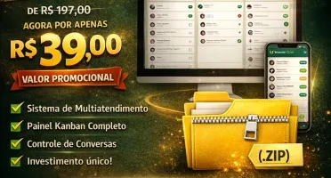 🚀 Sistema Profissional De Atendimento Para What Zapp 🚀