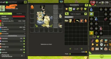 CONTA DOFUS TOUCH (BRUTAS) PANDAWA LVL 200