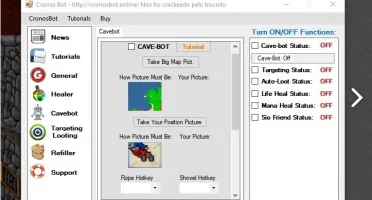 BOT PARA TIBIA 100% FUNCIONAL EM GLOBAL E OTSERVER!