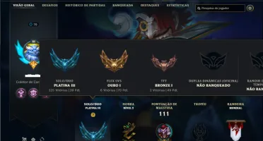 Platina 3 com 55 Champs e 18 Skins + 1 Fragmento