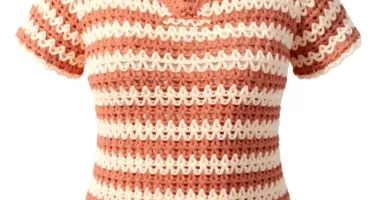 Camisa Capri de crochê