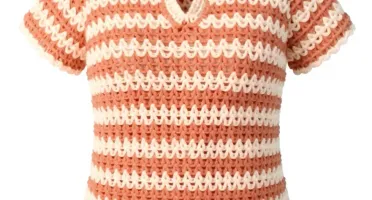 Camisa Capri de crochê