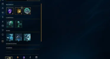 Conta Prata 4 MD10 7/10 com Prestígio(Lee Sin)