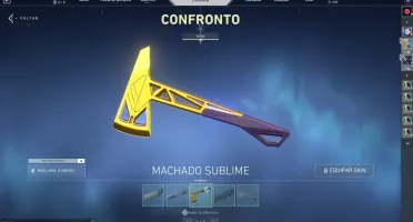 Conta valorant com muitas skins