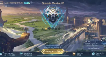 Conta do Mobile Legends com varias Skins