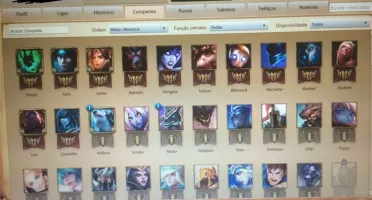 Conta league of legends - lol - Gold 1 - varias skins