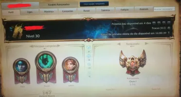 Conta league of legends - lol - Gold 1 - varias skins