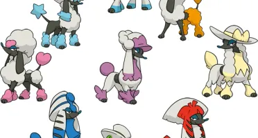 Coleção 9 Furfrou Pokémon Home