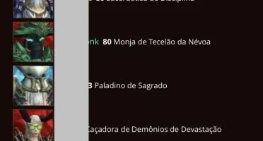 Conta WoW de 2011 , mais de 200 montarias.