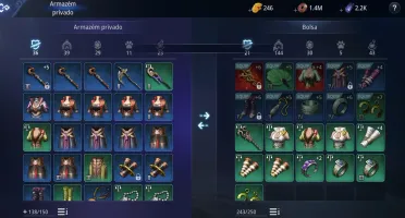 Conta mir4 lvl 77 102k