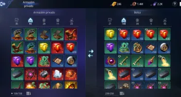 Conta mir4 lvl 77 102k
