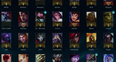CONTA DE LOL B4 - 64 CHAMPS - 1k300 EA