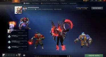 Conta Ancient 4k de MMR com arcano Tb