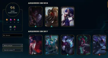 Conta League of Legends super barata platina 3