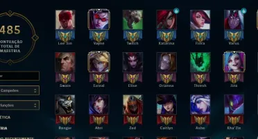 Conta League of Legends super barata platina 3