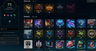 VENDO CONTA - LEAGUE OF LEGENDS,  BARATA  COM M7