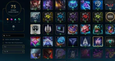 VENDO CONTA - LEAGUE OF LEGENDS,  BARATA  COM M7