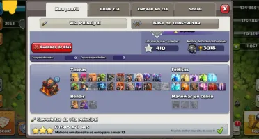 CV 10 clash Of clans + de 10 mil gemas