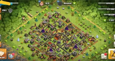 CV 10 clash Of clans + de 10 mil gemas