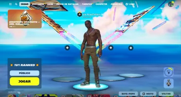 Conta Fortnite Com Travis + 1900 Vbucks