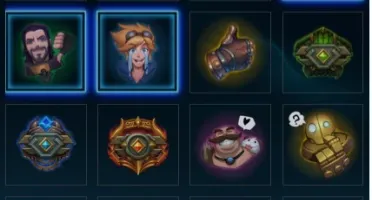 Conta com 200+ skins, Aatrox prestigio, Annie Hextech