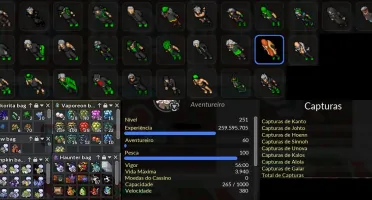 Conta PXG Orebound com Pokes (Servidor Emerald)